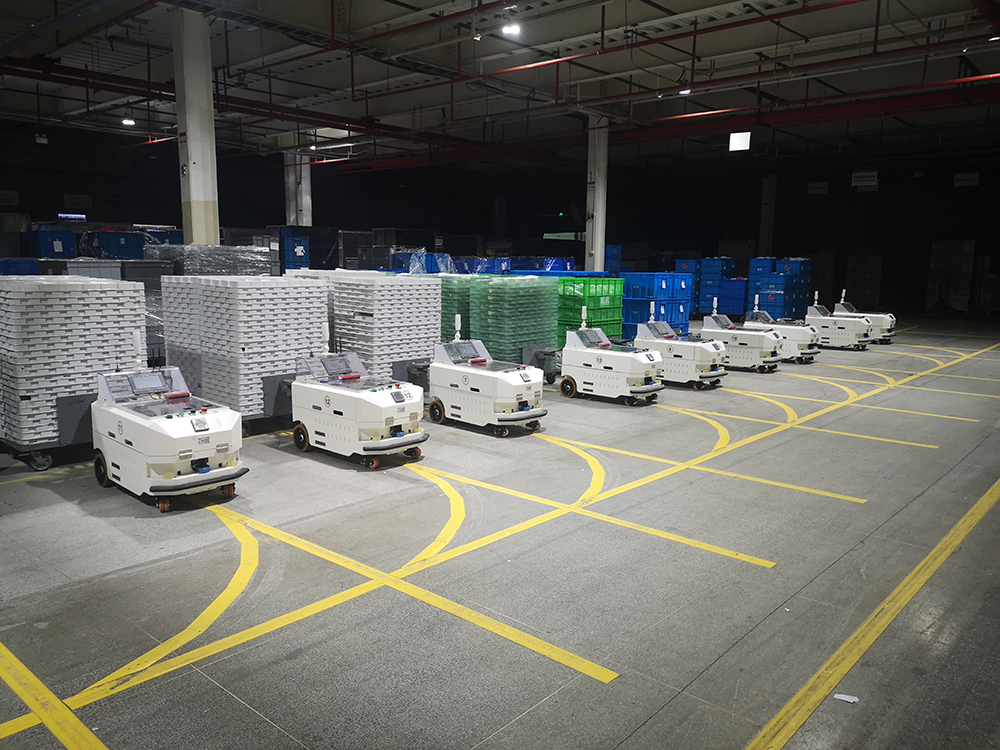 AGV智能运输案例